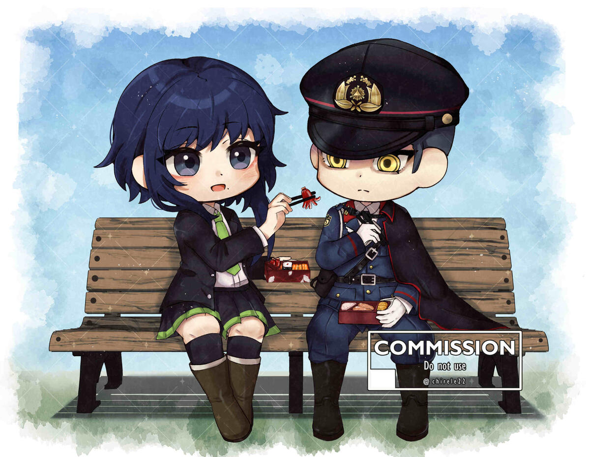 Fullcolor chibi commission